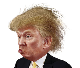 donald trump cartoon